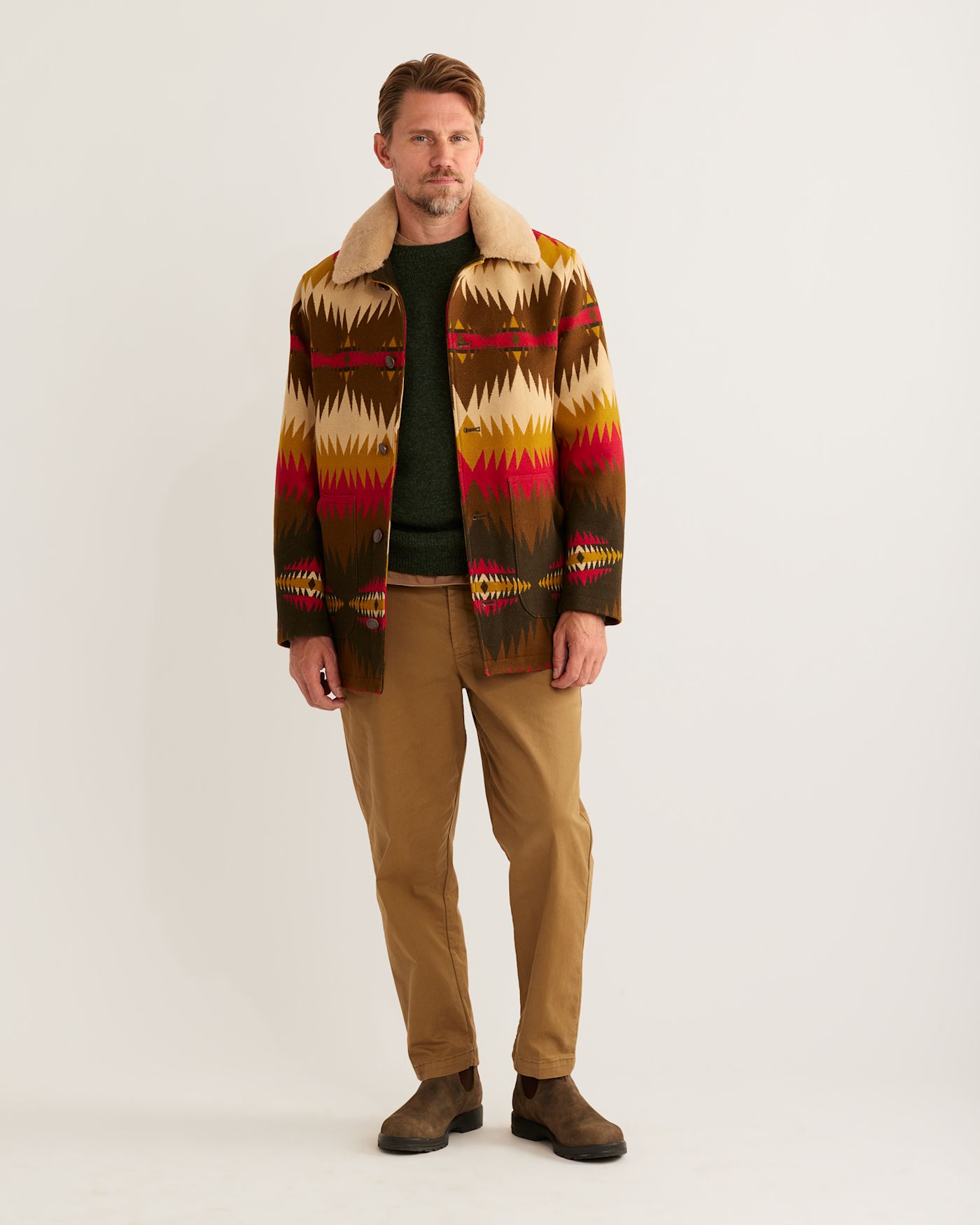Men's Original Field Winter Coat with Wool/Nylon Liner Saddle XXL, Cotton/Nylon/Wool | L.L.Bean